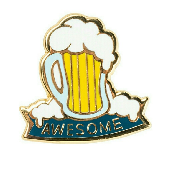 Beer Enamel Pin - Picture 1 of 3